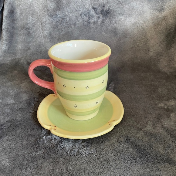 Pfaltzgraff The Secrets of Pistoulet Mug and Saucer - Picture 2 of 9